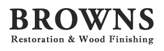 Browns Restoration & Wood Finishing Logo